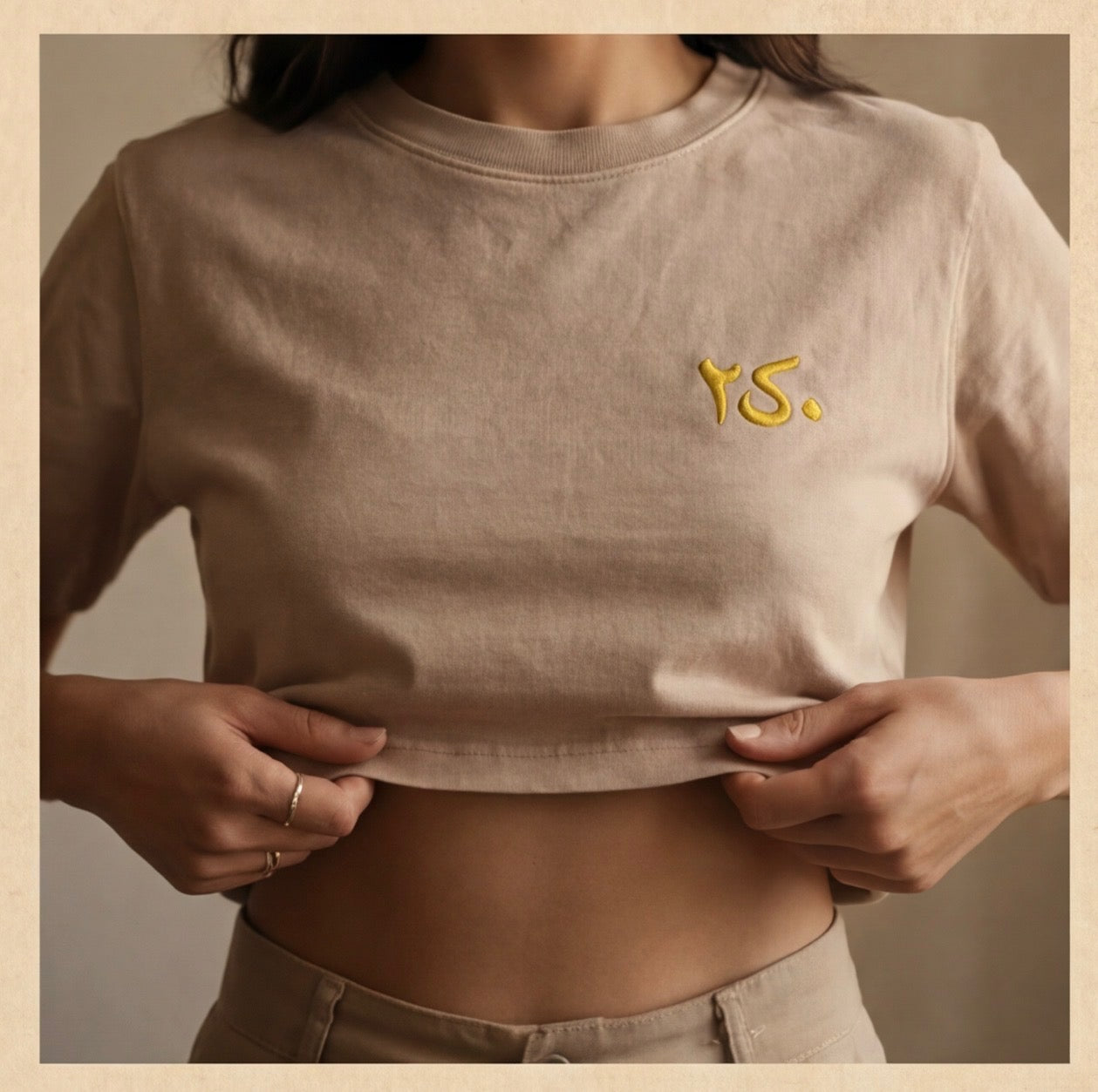Essentials Crop Tee